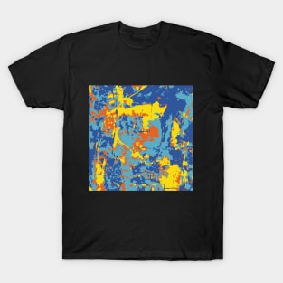 Pop Art Abstract Colorful Pattern T-Shirt